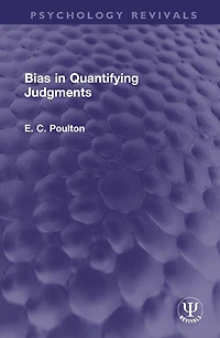 Bias Quantifying Judgments