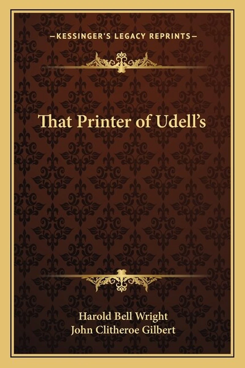 That Printer of Udell's