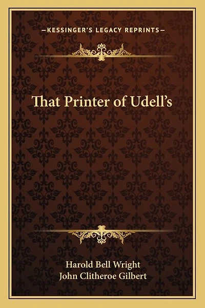 That Printer of Udell's