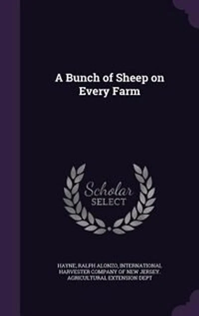 A Bunch of Sheep on Every Farm