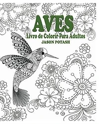Aves Livro de Colorir Para Adultos