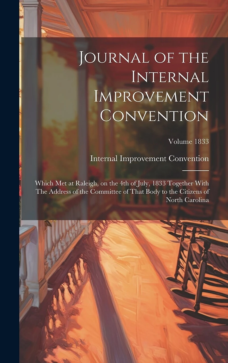 Journal of the Internal Improvement Convention: Which met at Raleigh, on the 4th of July, 1833 Together With The Address of the Committee of That Body to the Citizens of North Carolina; Volume 1833
