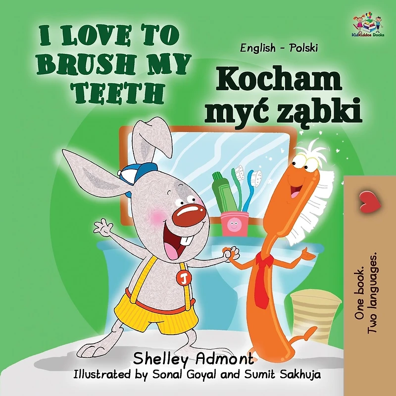 I Love to Brush My Teeth (English Polish Bilingual Book for Kids)