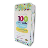 100 activités apaisantes pour  les enfants de 3 à 10 ans