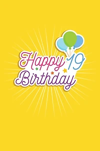Happy 19 Birthday: 19th Birthday Funny Gift for kids Girls Men and Women bday. funny 19 Years Old birthday Gift. Fun, Practical And Classy Alternative to a Card.