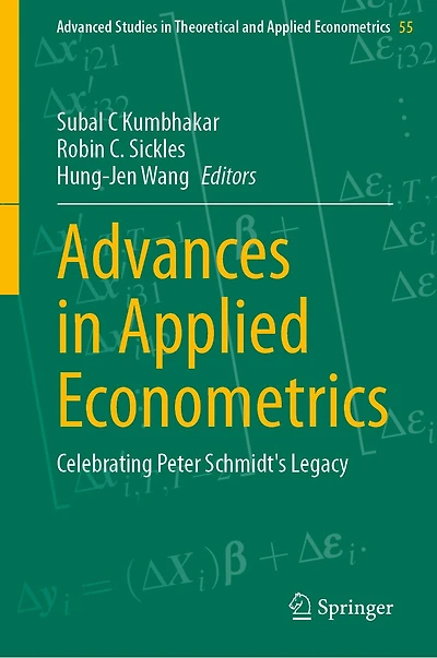Advances in Applied Econometrics: Celebrating Peter Schmidt's Legacy
