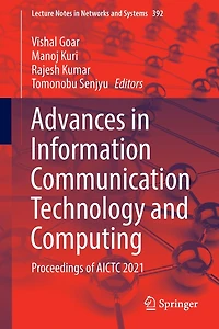 Advances Information Communication Technology and Computing: Proceedings of AICTC 2021