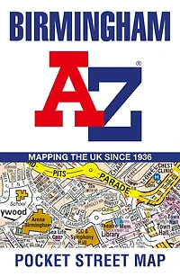 Birmingham A-Z Pocket Street Map: Accurate street map for easy navigation