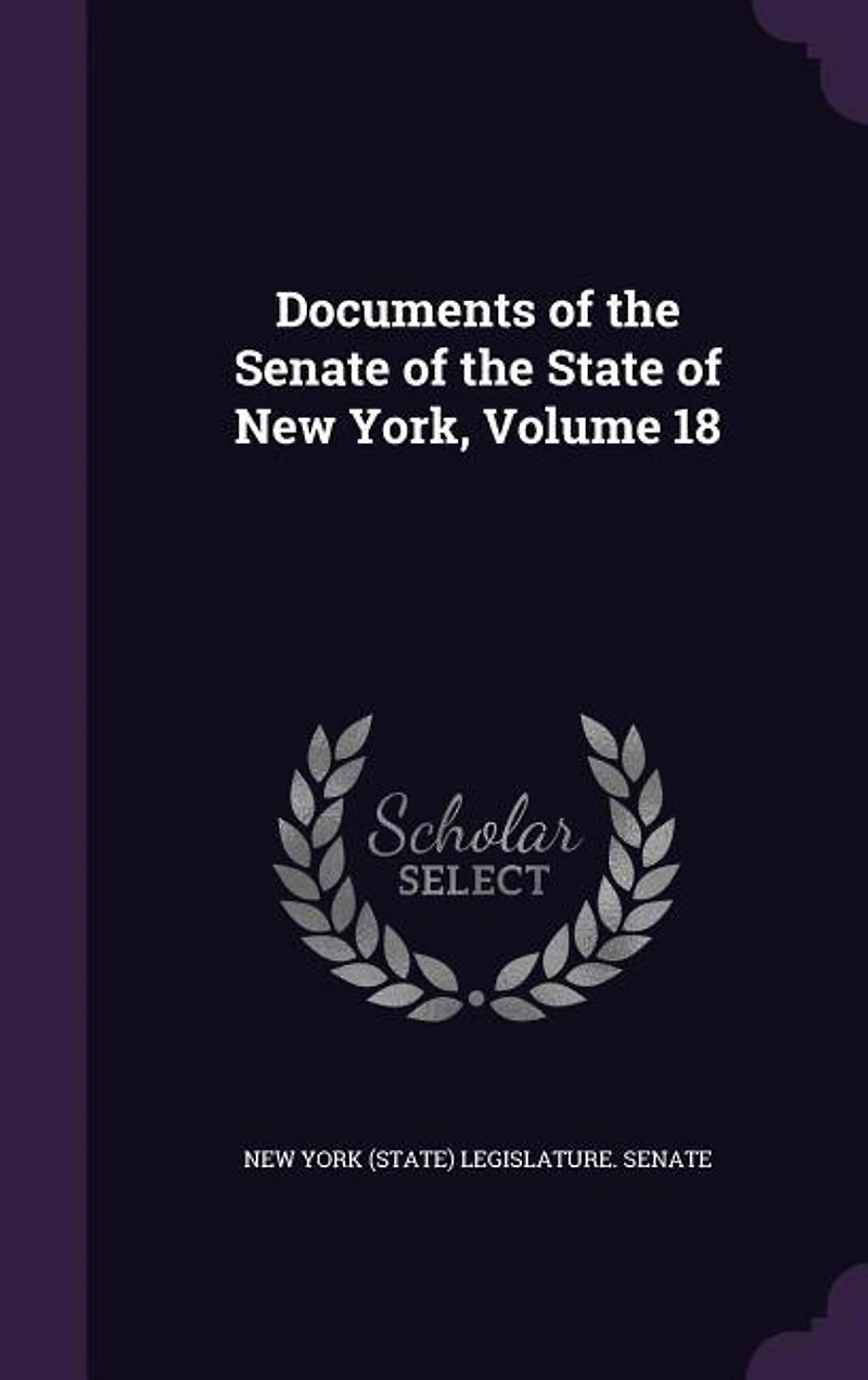 Documents Of The Senate Of The State Of New York