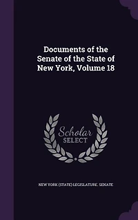 Documents Of The Senate Of The State Of New York