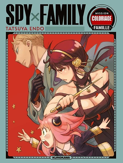 Cahier de coloriage Spy x Family