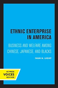 Ethnic Enterprise America: Business and Welfare among Chinese, Japanese, Blacks