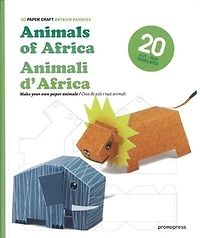 3D Paper Craft Animals of Africa