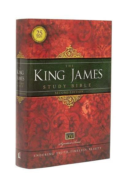 KJV Study Bible, Large Print, Leathersoft, Red/Pink, Red Letter: Second Edition
