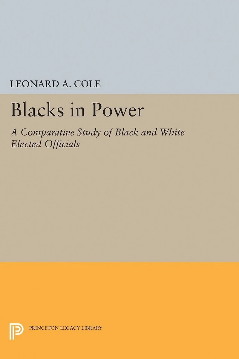 Blacks Power: A Comparative Study of Black and White Elected Officials