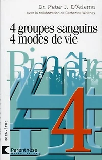 4 groupes sanguins-4 modes.. vie