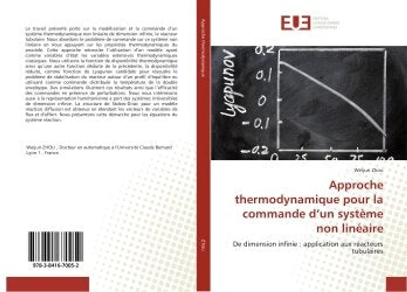 Approche thermodynamique pour la commande d'un systeme non lineaire: De dimension infinie