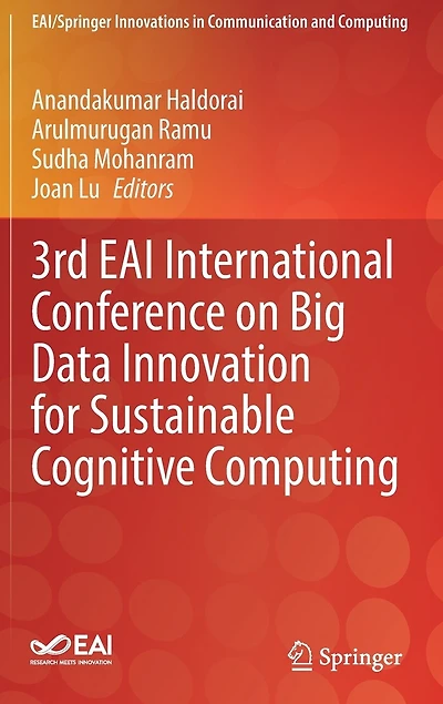 3rd Eai International Conference On Big Data Innovation For Sustainable Cognitive Computing