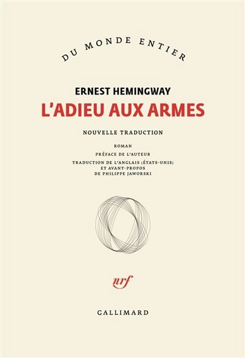 L'ADIEU AUX ARMES