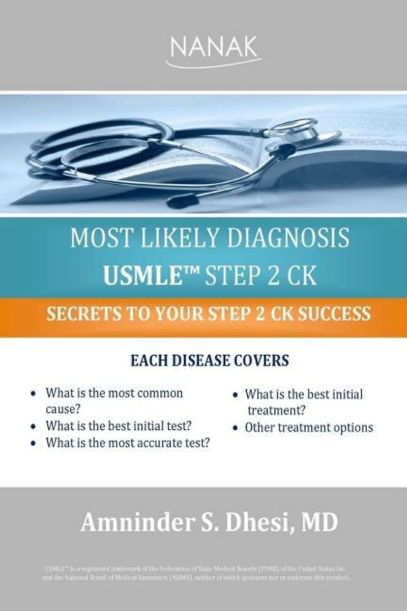 Most Likely Diagnosis USMLE Step 2 CK
