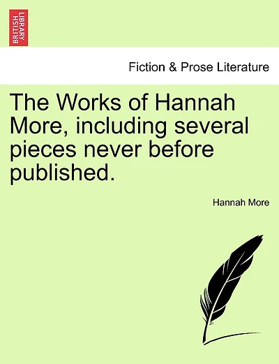 The Works Of Hannah More