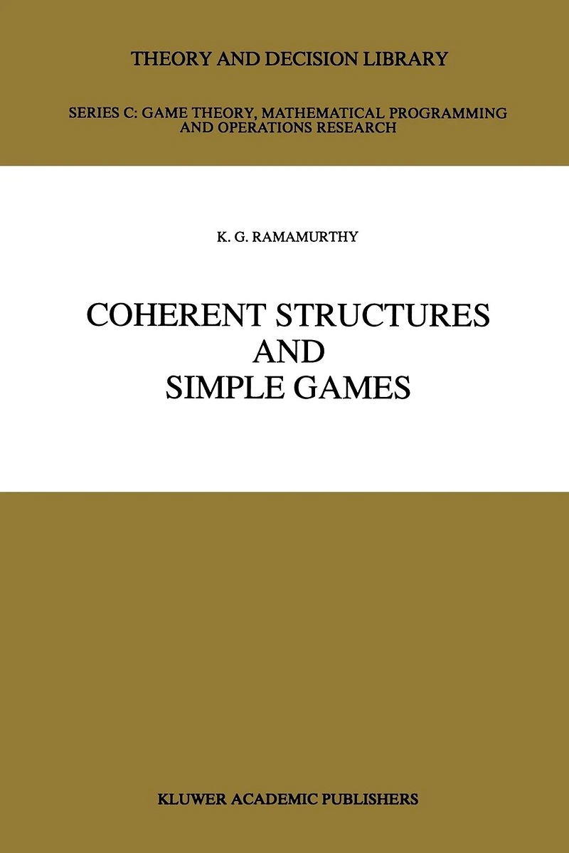 Coherent Structures and Simple Games