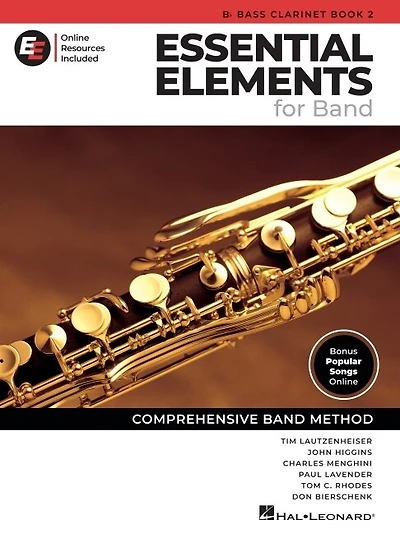 Essential Elements for Band - Bb Bass Clarinet Book 2 with EEi