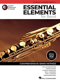 Essential Elements for Band - Bb Bass Clarinet Book 2 with EEi