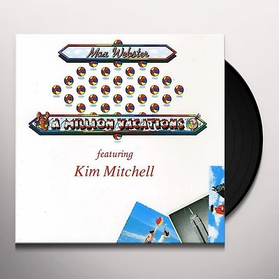 A Million Vacations by Max Webster (1 LP)