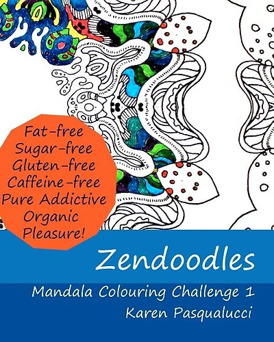 Zendoodles: Mandala Colouring Challenge 1