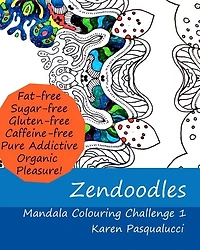 Zendoodles: Mandala Colouring Challenge 1