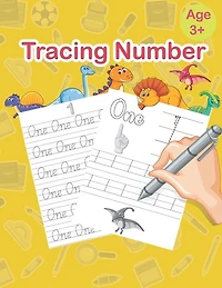 Tracing number: For Preschoolers And Kids Ages 3-5 Practice Workbook Pre k, Ages 3-5 Teaching Numbers Home School