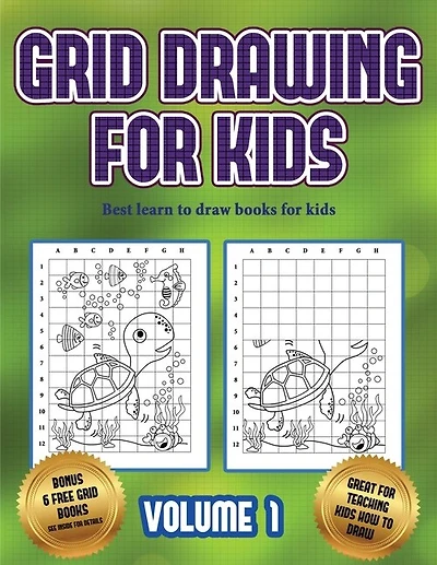 Best Learn To Draw Books For Kids (grid Drawing For Kids