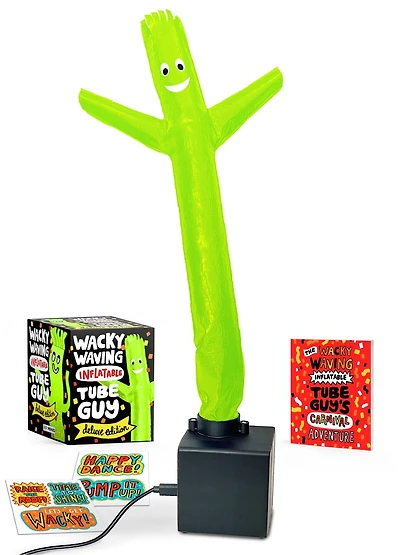 Wacky Waving Inflatable Tube Guy Deluxe Edition: Includes USB Cable and Vinyl Stickers