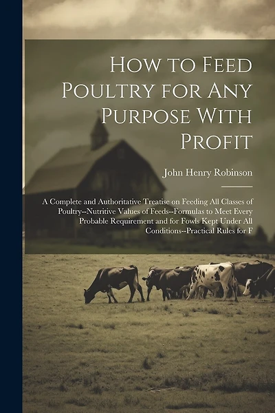 How to Feed Poultry for any Purpose With Profit; a Complete and Authoritative Treatise on Feeding all Classes of Poultry-nutritive Values of Feeds-formulas to Meet Every Probable Requirement and for Fowls Kept Under all Conditions-practical Rules for F