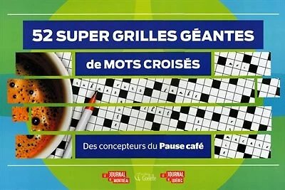 52 super grilles géantes de mots croisés, vol. 3