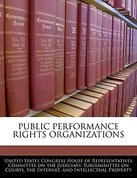 Public Performance Rights Organizations