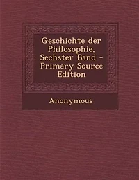 Geschichte der Philosophie, Sechster Band