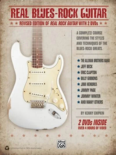 Real Blues-Rock Guitar: Revised Edition of Real Rock Guitar with 2 DVDs, Book and Online Video/Audio
