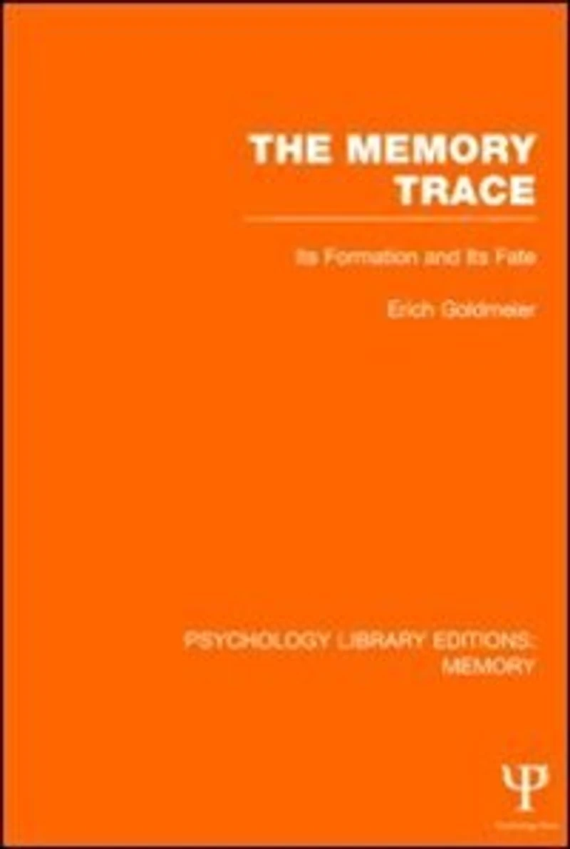 The Memory Trace: its Formation and Fate