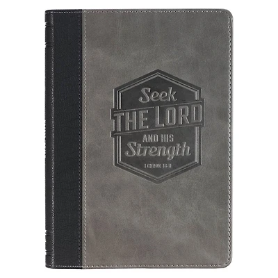 Journal Classic Gray Seek the Lord 1 Chron. 6:11