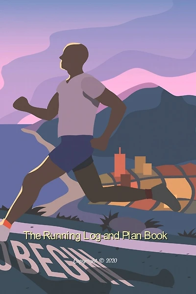 The Running Log and Plan Book: Running Log Books, Running Journal, Running Training Diary, Track Distance, Date, Time, Pace, HR, Rest HR, Run Type, Shoes & Note (size: 6" x 9")