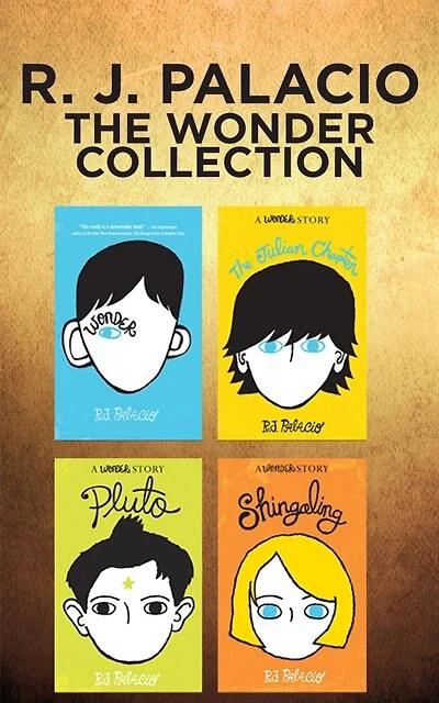 R. J. Palacio - The Wonder Collection: Wonder, Julian Chapter, Pluto, Shingaling