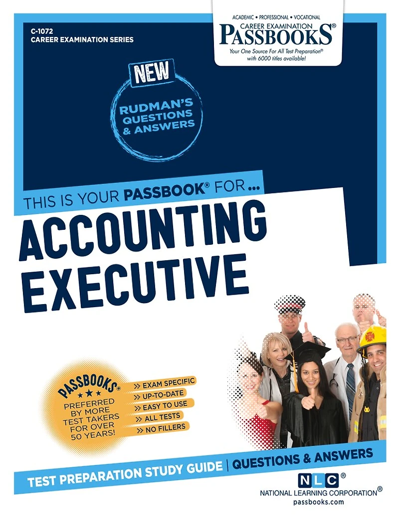 Accounting Executive (C-1072): Passbooks Study Guide
