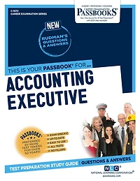Accounting Executive (C-1072): Passbooks Study Guide