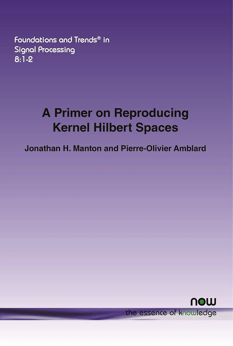 A Primer on Reproducing Kernel Hilbert Spaces