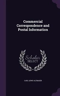 Commercial Correspondence and Postal Information