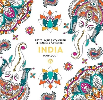 India -petit Livre A Colorier Et .. .