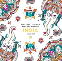 India -petit Livre A Colorier Et ..  .