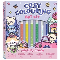Art Maker Cosy Colouring Around Town Kit